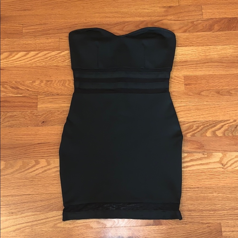 NWOT Wow Couture strapless dress - Picture 2 of 8